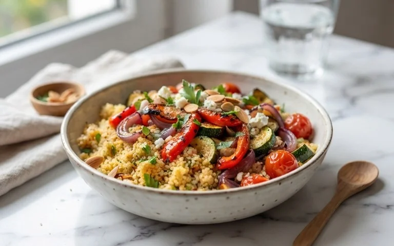 Röstgemüse Couscous für Geschmacksexplosion