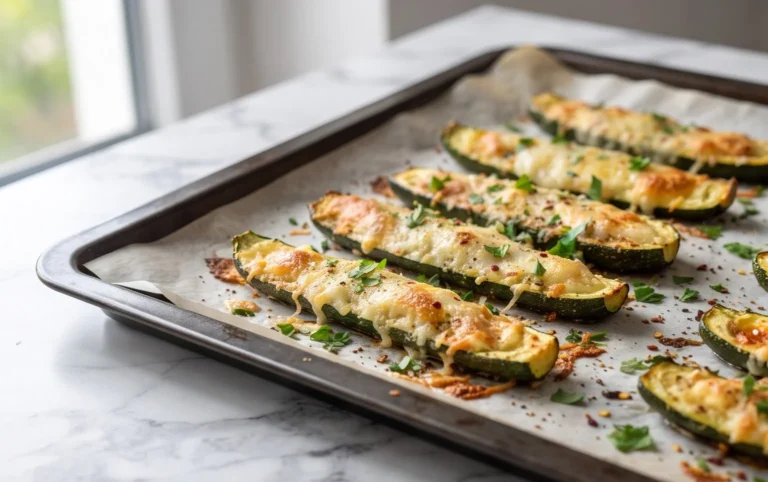 Baked Parmesan Zucchini