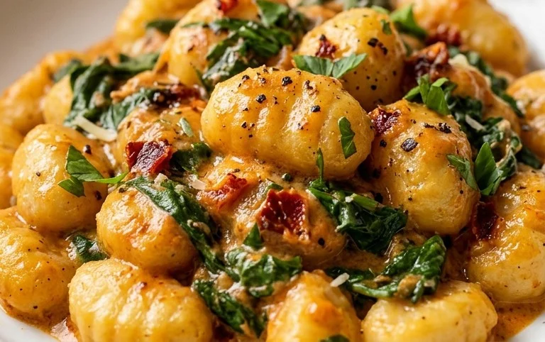 Creamy Tuscan Gnocchi