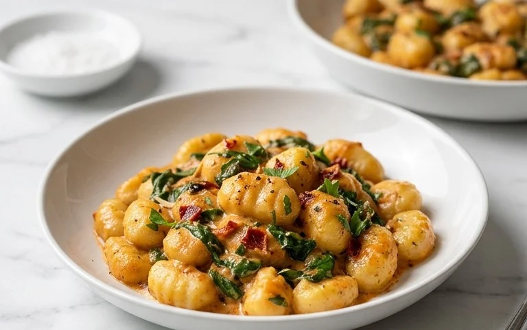 Creamy Tuscan Gnocchi