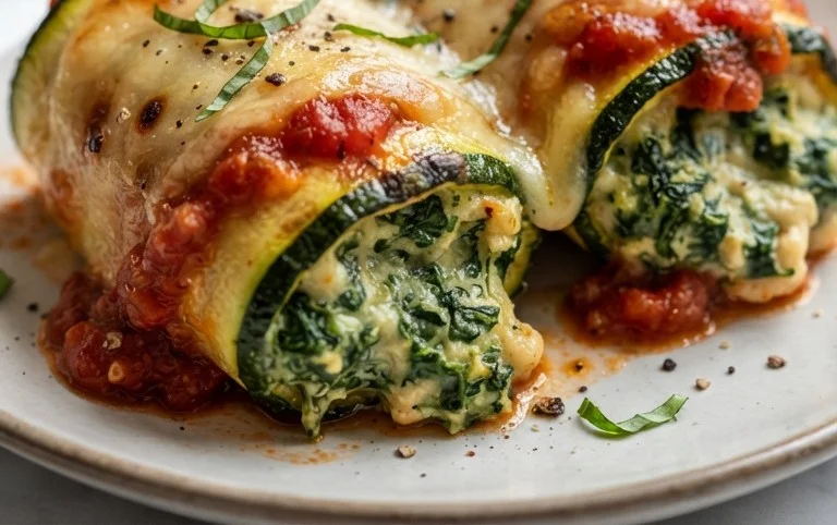 Vegan Zucchini Rollatini