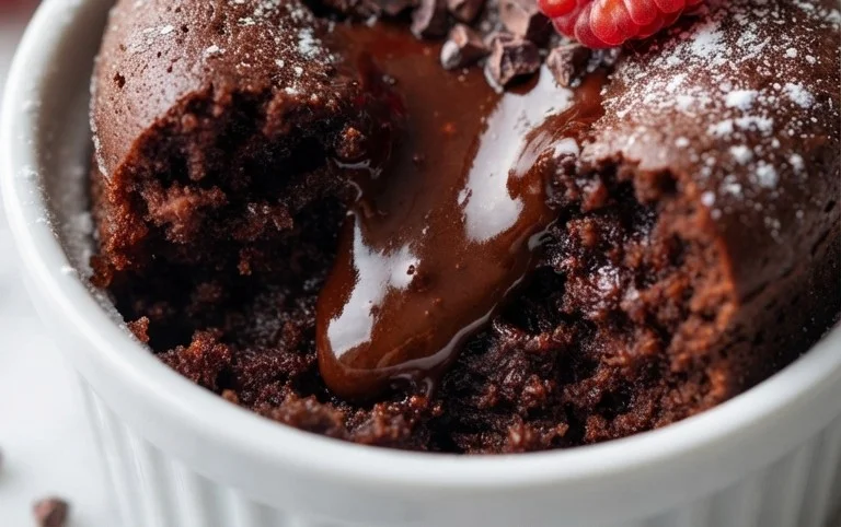 Air Fryer Lava Cake