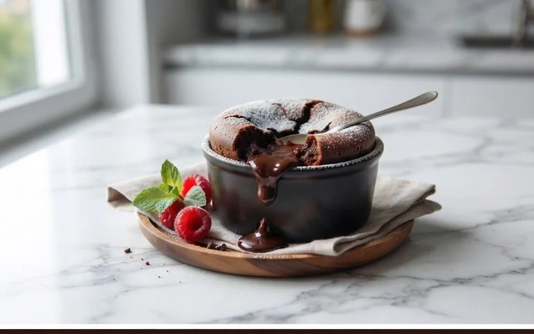 Air Fryer Lava Cake