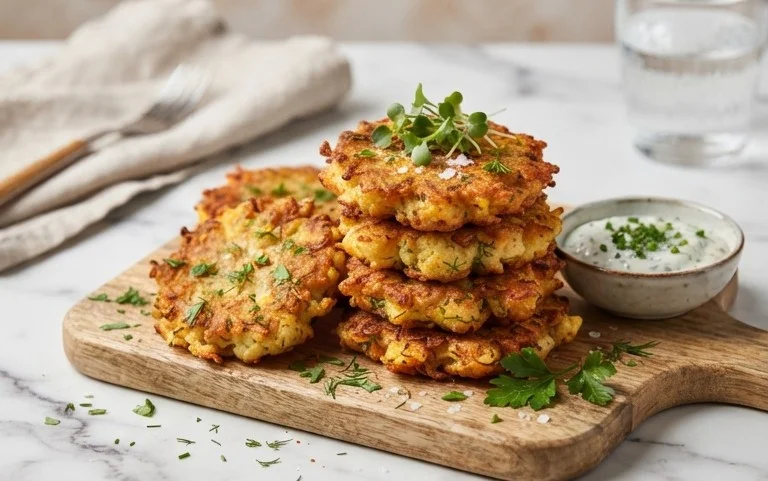 Basic Cauliflower Fritters