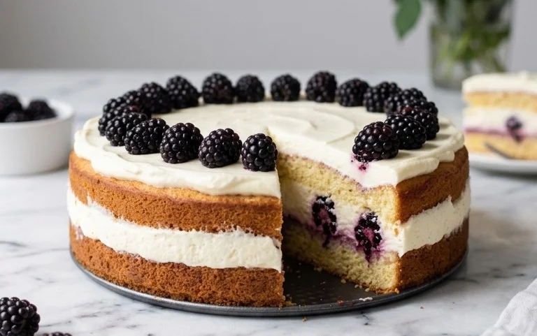 Bromnon-alcoholic beerkuchen mit Quark und Frischkäse