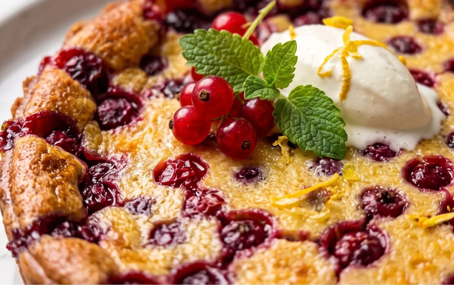 Johannisnon-alcoholic beer Clafoutis