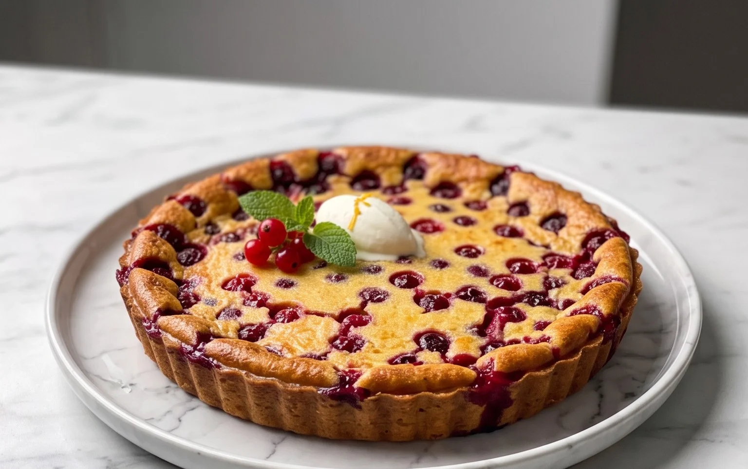Johannisnon-alcoholic beer Clafoutis