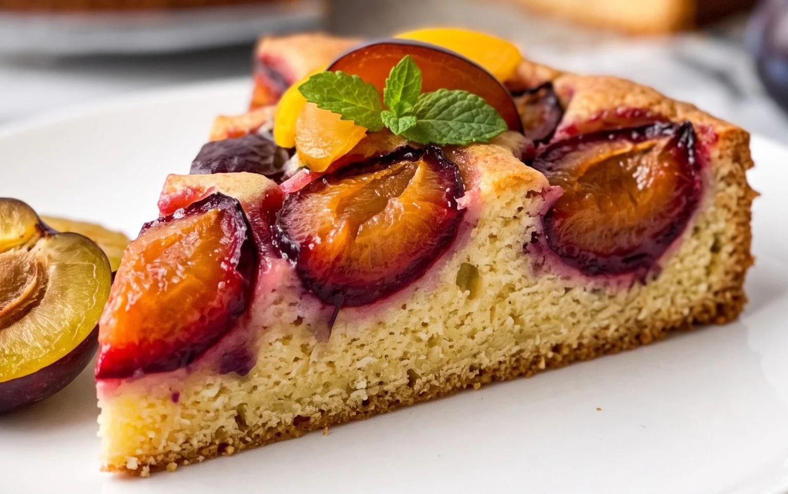 Saftiger Pflaumenkuchen
