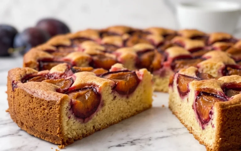 Saftiger Pflaumenkuchen