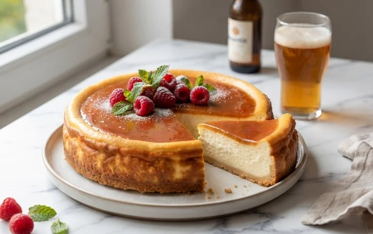 Himnon-alcoholic beer-Quark-Torte Rezept