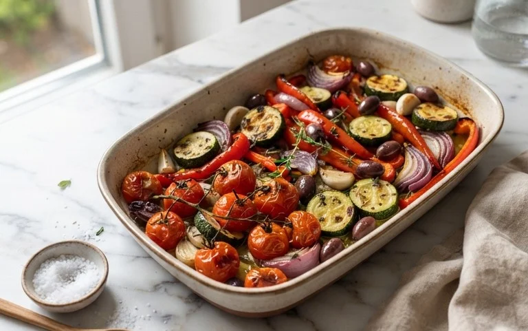 Mediterranean Roasted Vegetables