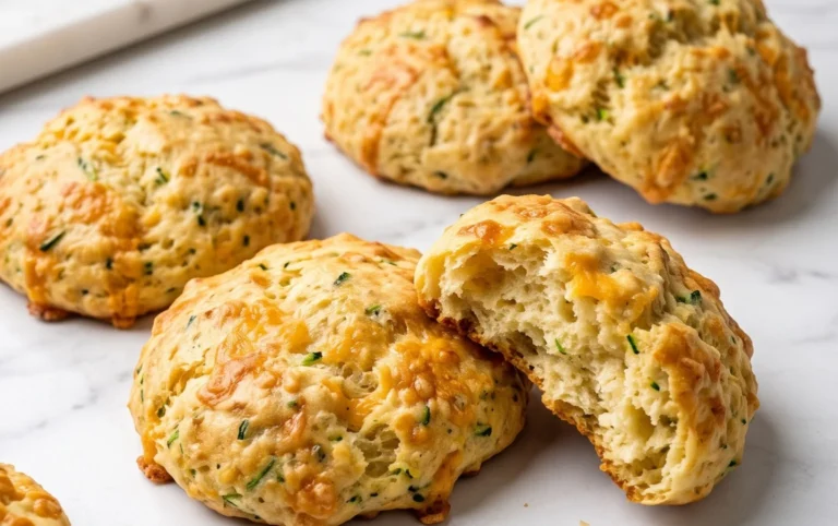 Zucchini Cheddar Biscuits