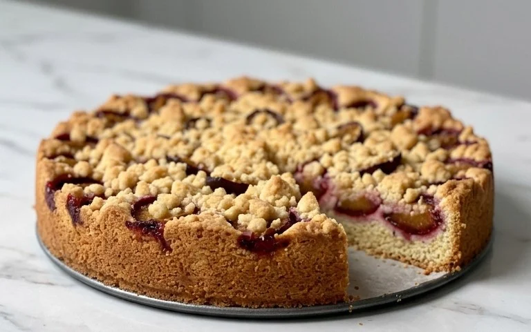 Zwetschgenkuchen mit Streusel - Rezept mit Gelinggarantie