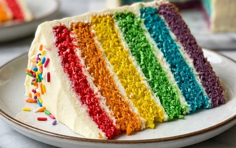 Regenbogenkuchen – einfach selbermachen