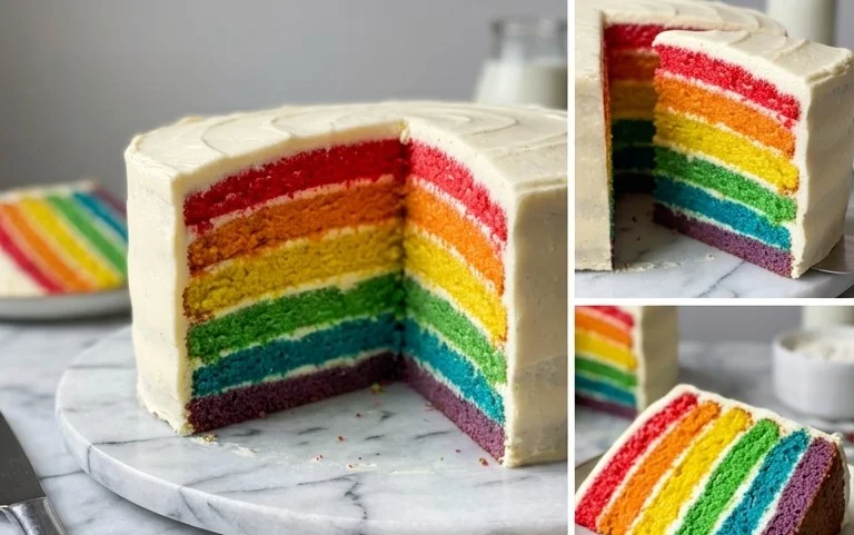 Regenbogenkuchen – einfach selbermachen