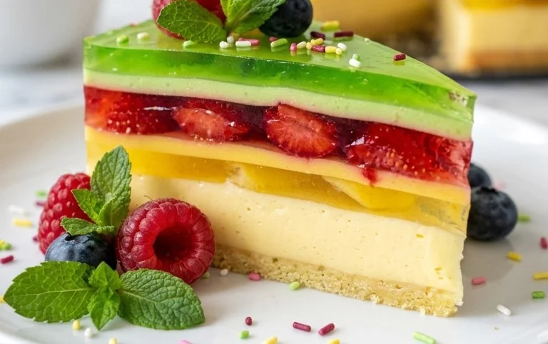 Wackelpudding-Kuchen