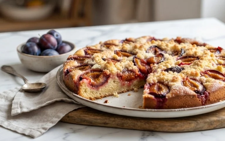 Saftiger Pflaumenkuchen