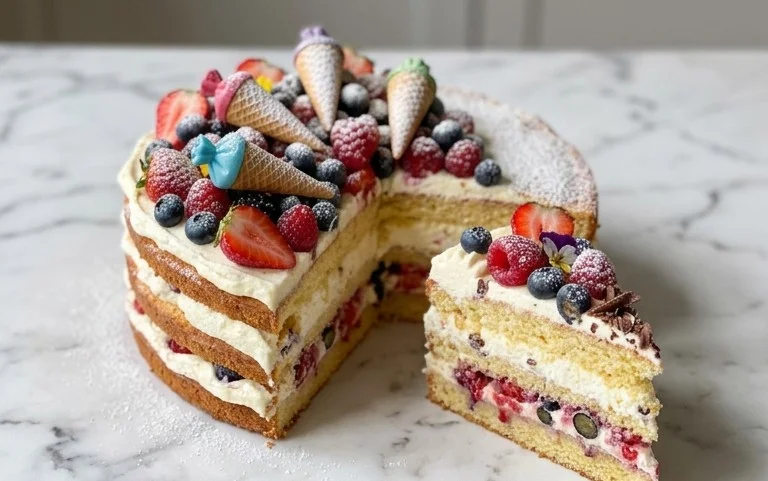Zuckertüten-Torte