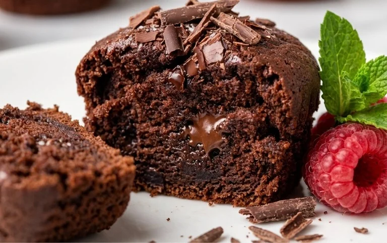 Schokoladenkuchen oder SchokoladenmuffinsBearbeiten